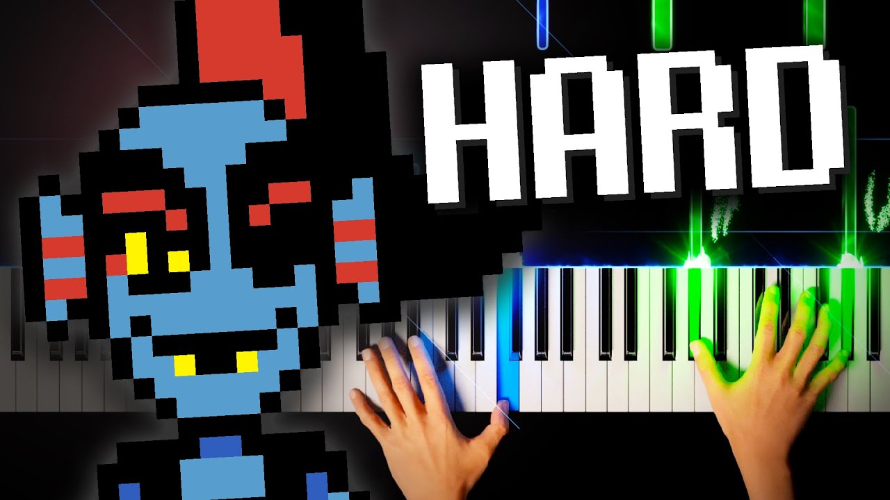 Undyne (from Undertale) - Piano Tutorial