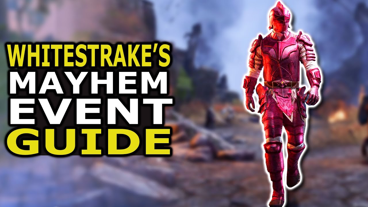 Руководство по событию Whitestrake's Mayhem в ESO 2022 | Новые награды и многое другое!