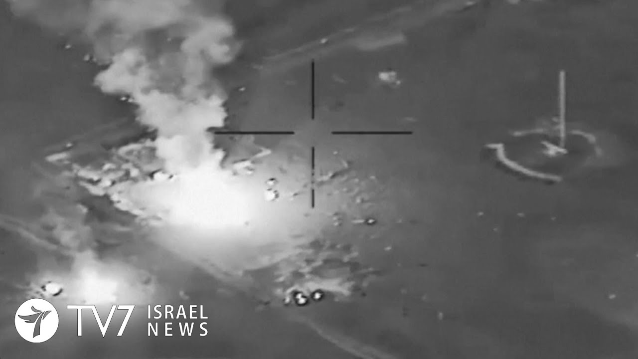 Israel reportedly strikes Iranian proxies on Syria-Iraq border - TV7 Israel News 10.01.20