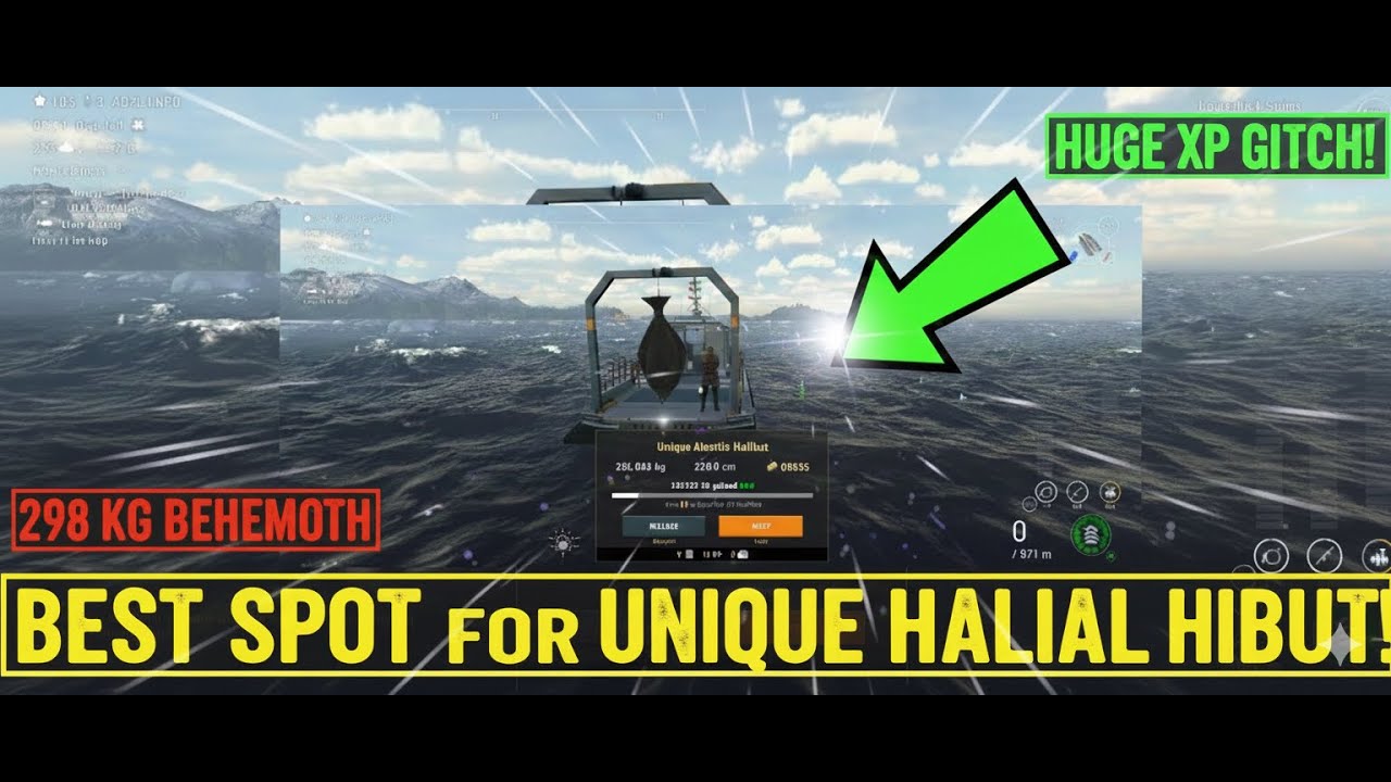 Best Spot for Unique Atlantic Halibut  Fishing Planet Norway