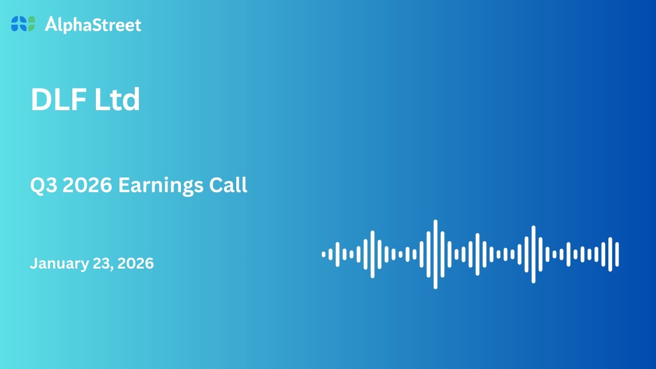 DLF Ltd Q3 FY2025-26 Earnings Conference Call