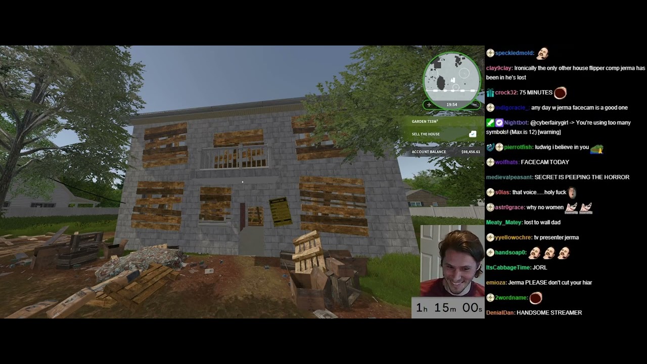 Jerma House Flipper Invitational with chat [07/11/2023]