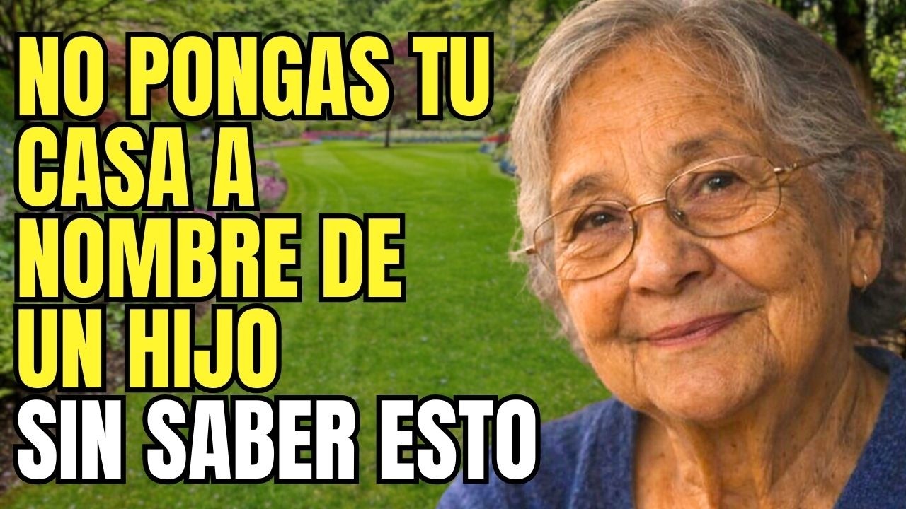 Tengo 77 años. Nunca Pondría Mi Casa a Nombre De Un Hijo