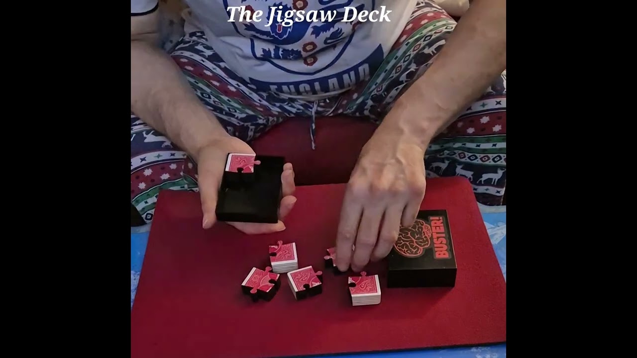 The Jigsaw Deck is just mind-busting magic 🎩 
