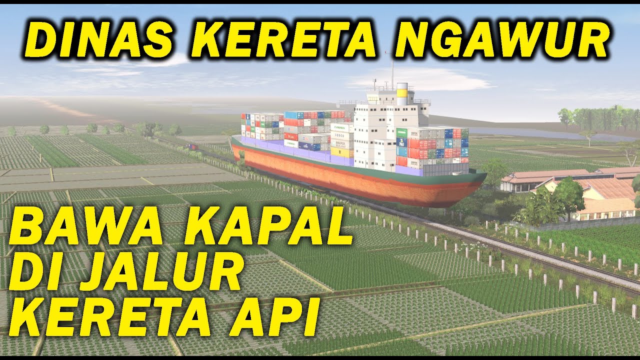 Dinas Kereta Api Ngawur | Trainz Simulator Indonesia