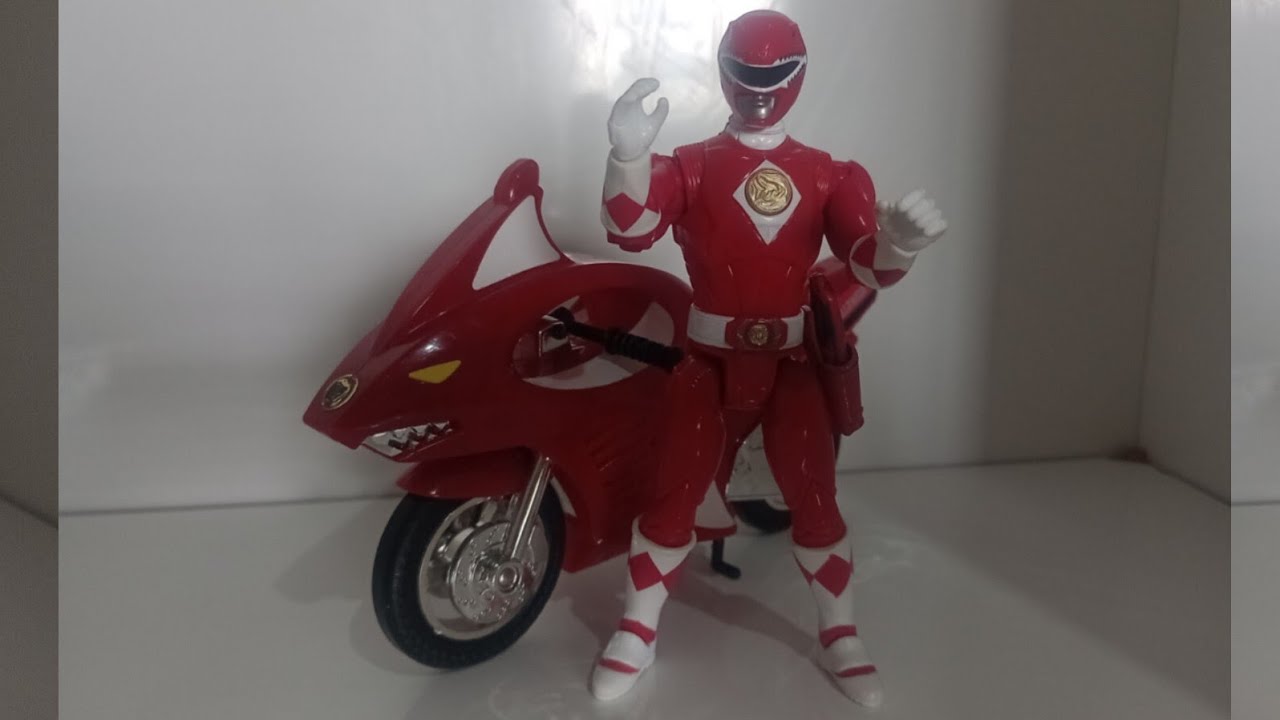 Boneco Ranger Vermelho linha Legacy de Power Rangers o filme 