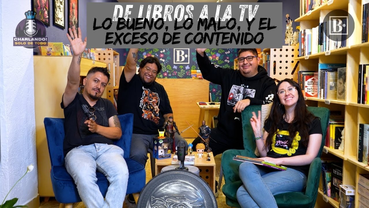 Del Papel a la Pantalla: Libros a Series de TV Lo Bueno, Lo Malo y el Exceso de Contenido