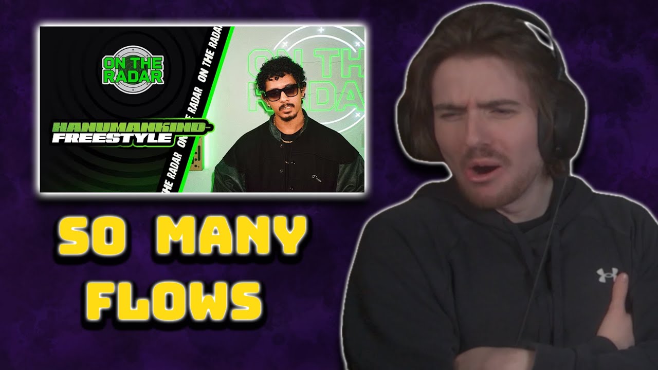 Stupid Amount Of Flows / Hanumankind - On The Radar Freestyle (Reaction)