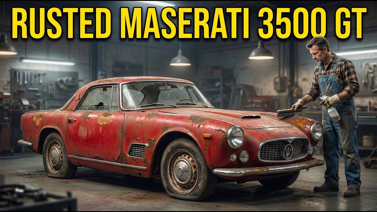 ASMR Car Restoration | Turning a Rusted 1960 Maserati 3500 GT into a Masterpiece