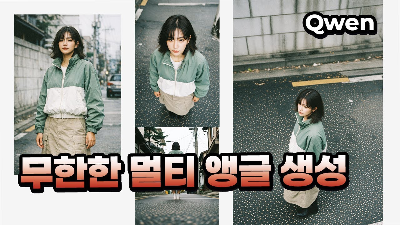 ComfyUI + Qwen Image Edit 2511 = 무한 앵글 생성 가능?