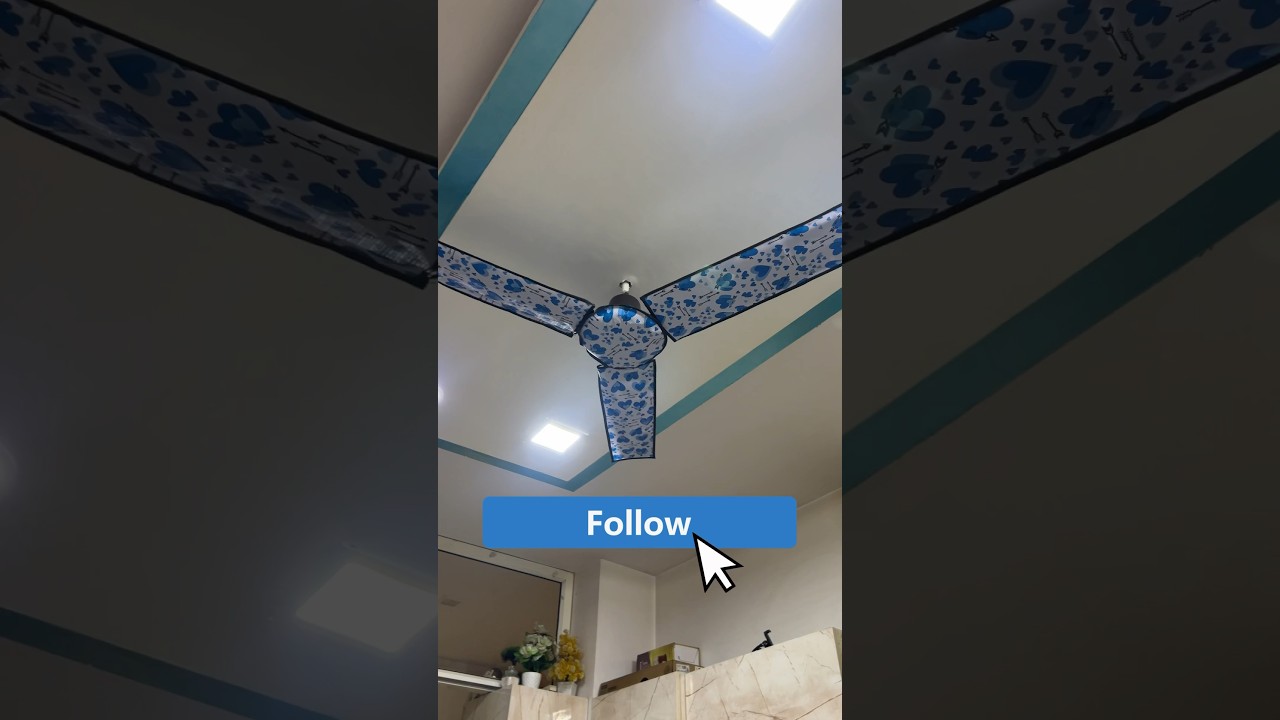 Protect Your Ceiling Fan in Style with AR Aavya Unique Fashion Fan Cover! #meeshofinds #meeshohaul