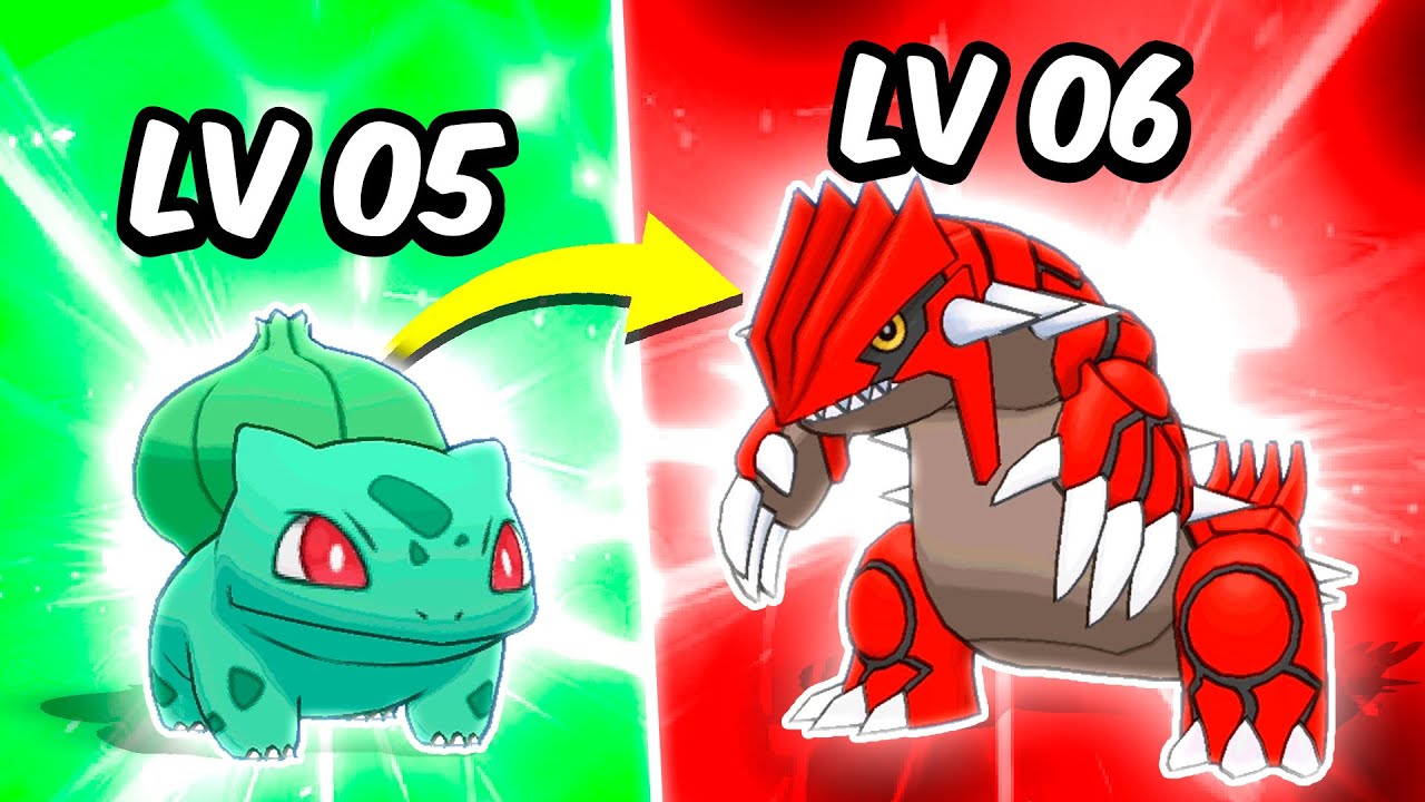 POK&Eacute;MON pero EVOLUCIONAN ALEATORIAMENTE en CADA NIVEL! 🔥