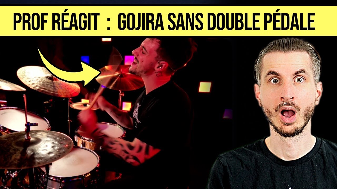 Ce Batteur D&eacute;couvre Gojira : R&eacute;action d&rsquo;un Prof de Batterie