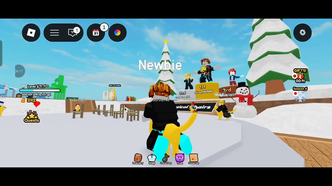 Musical chair 1win
