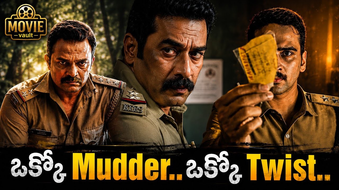 7 Best Crime Investigation Thrillers Telugu | Netflix, Prime | Movie Vault
