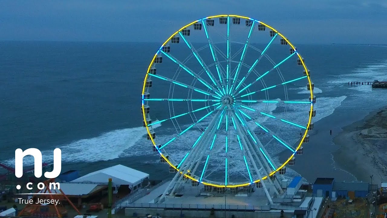 New 227-foot high Atlantic City observation wheel is ready to spin