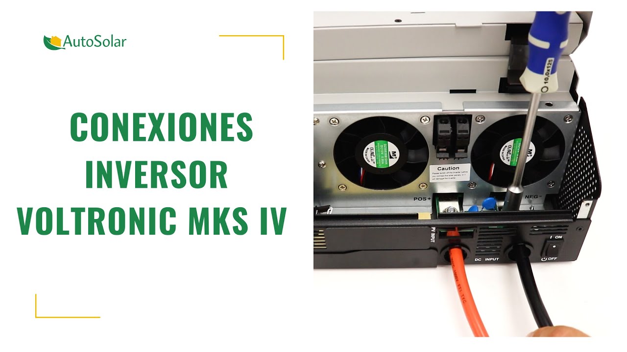Conexiones Inversor Voltronic MKS IV | AutoSolar