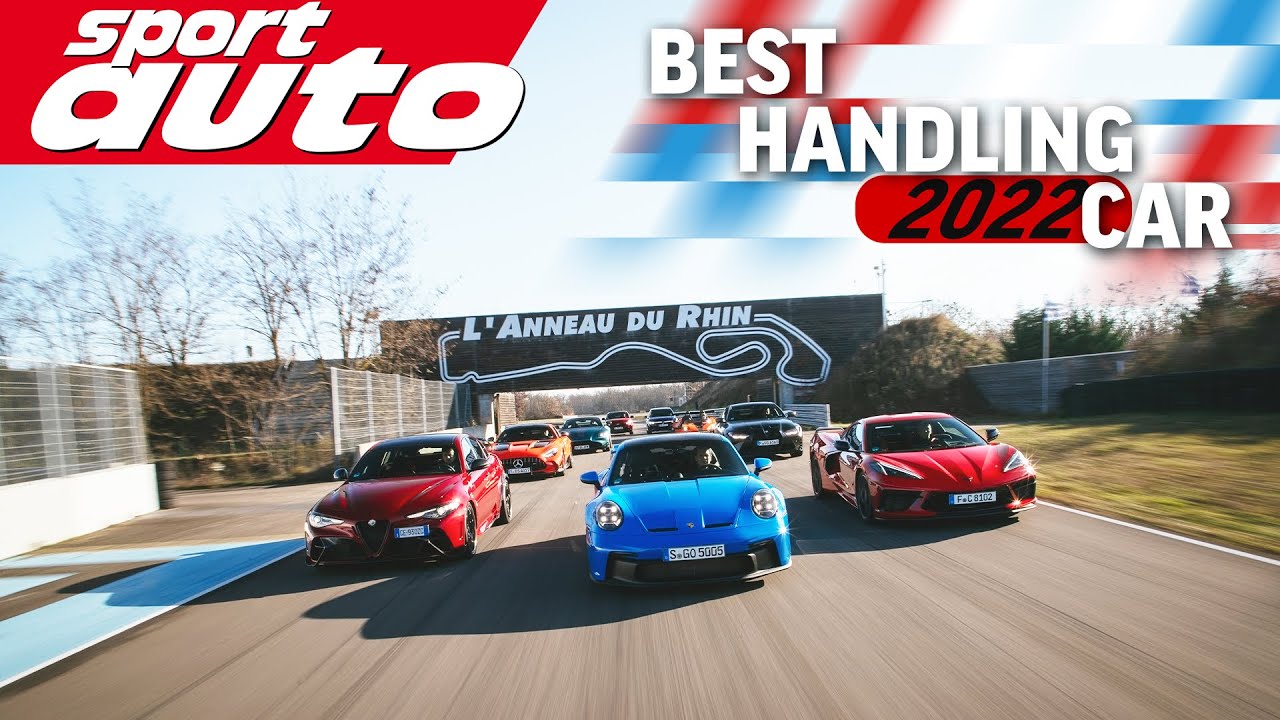 Best Handling Car 2022 - Teil 1 | Handling-Test in L´Anneau du Rhin | sport auto *english subs*