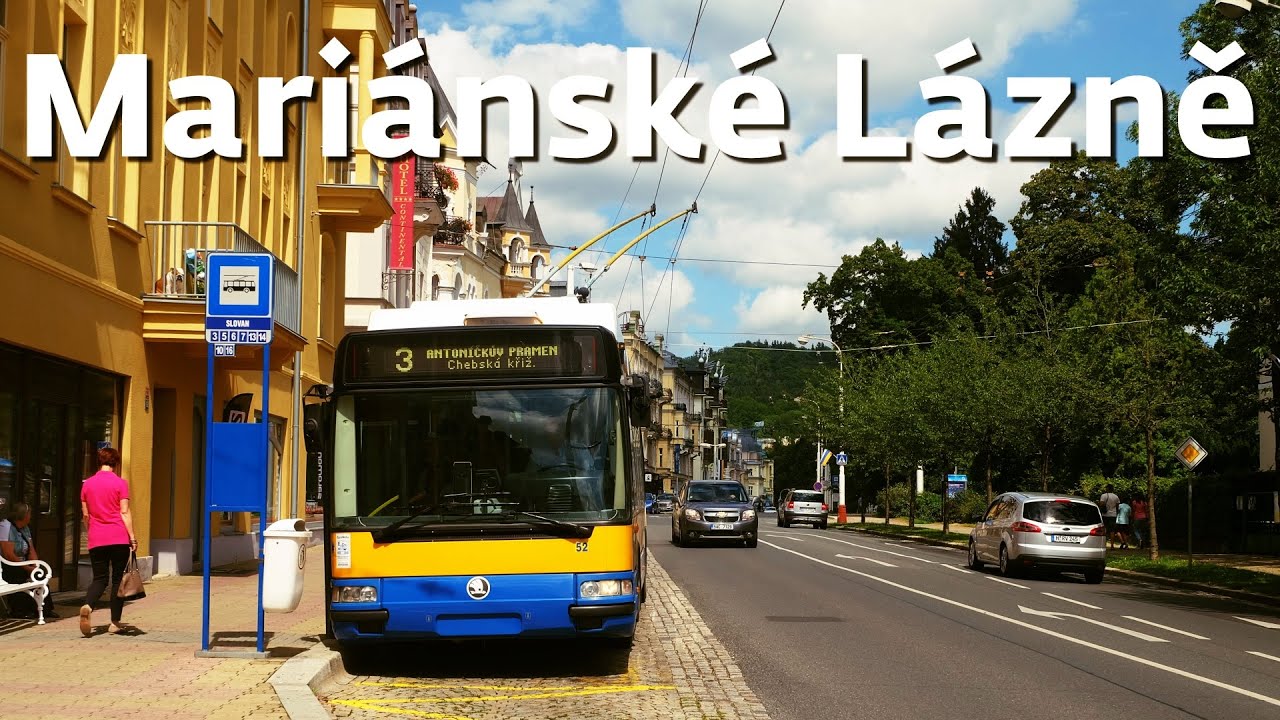 MARIÁNSKÉ LÁZNĚ TROLLEYBUS | Trolejbusy v Mariánských Lázních [2017]