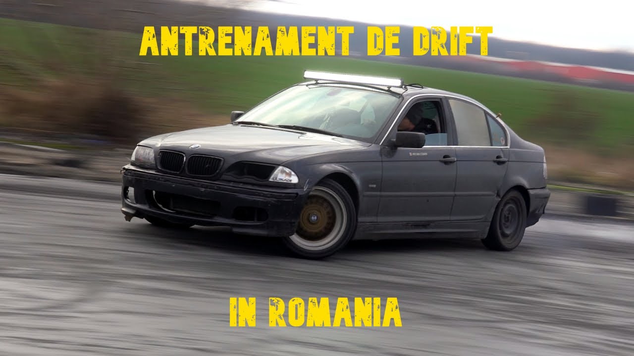 CUM ARATA UN ANTRENAMENT DE DRIFT IN ROMANIA?