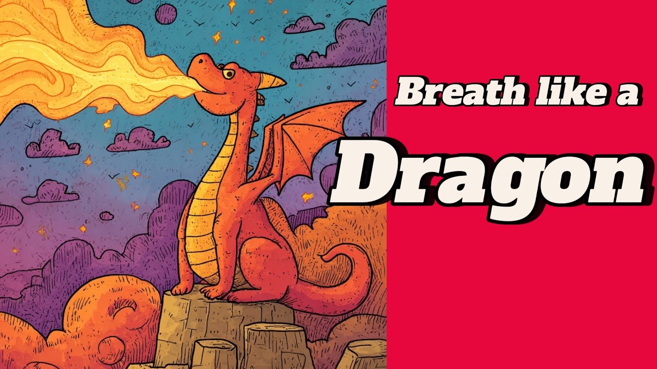Breathe Like a Dragon 🐉 Breathing Exercise Song for Children | Wonder Waves