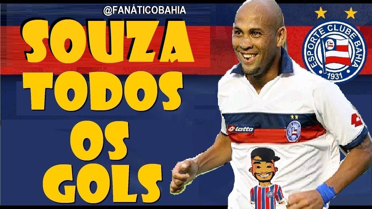 SOUZA CAVEIRÃO | TODOS OS GOLS PELO BAHIA | 46 GOLS | 2011-2013