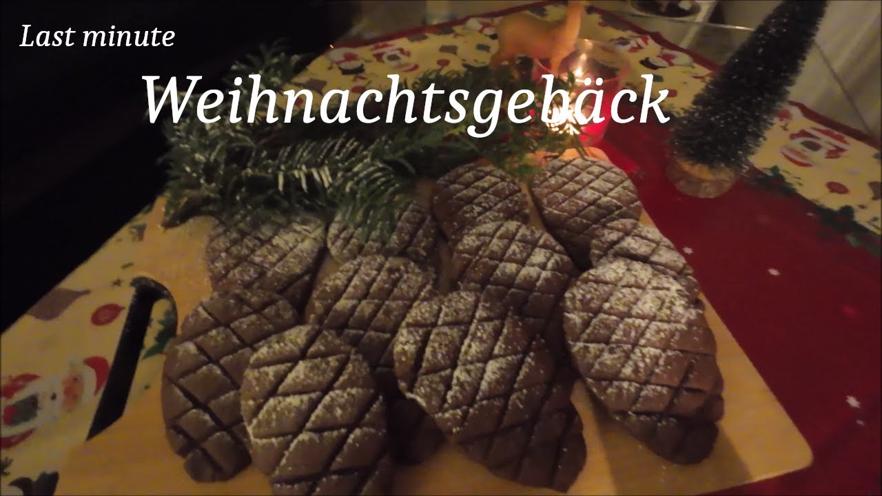 Last Minute Weihnachtsgebäck 
