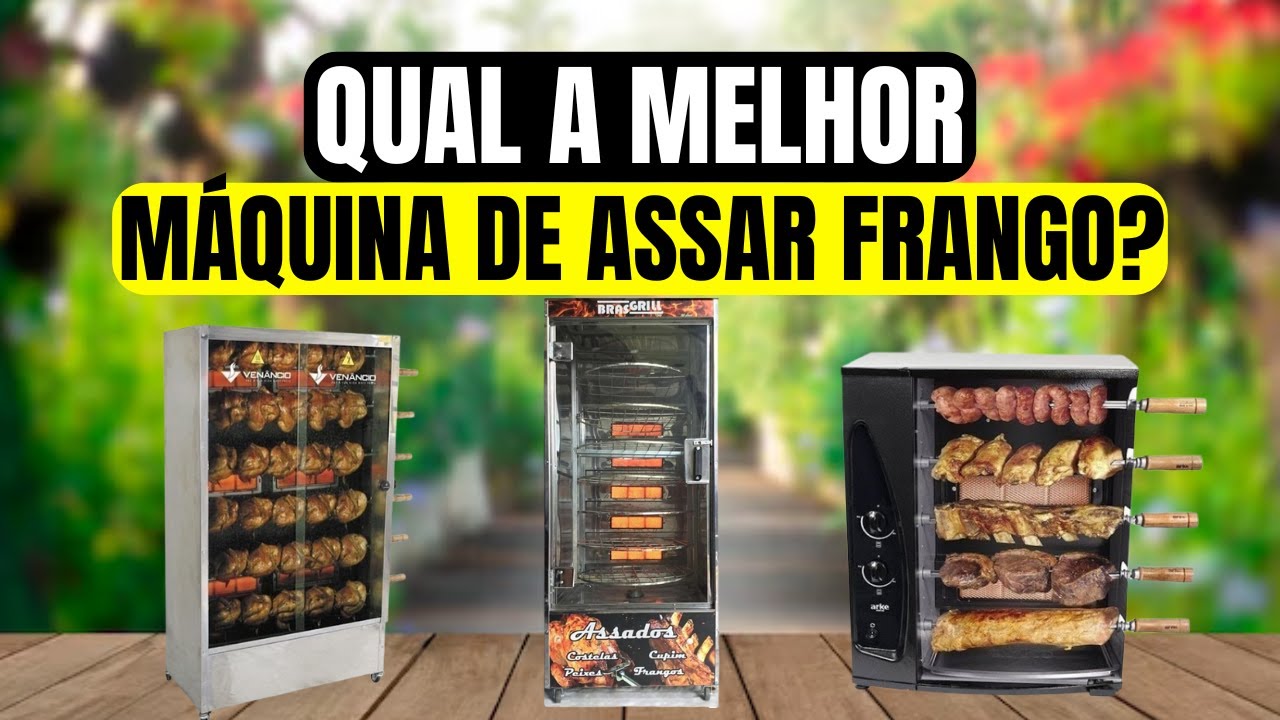As 3 Melhores Máquinas de Assar Frango Para Comprar em 2025