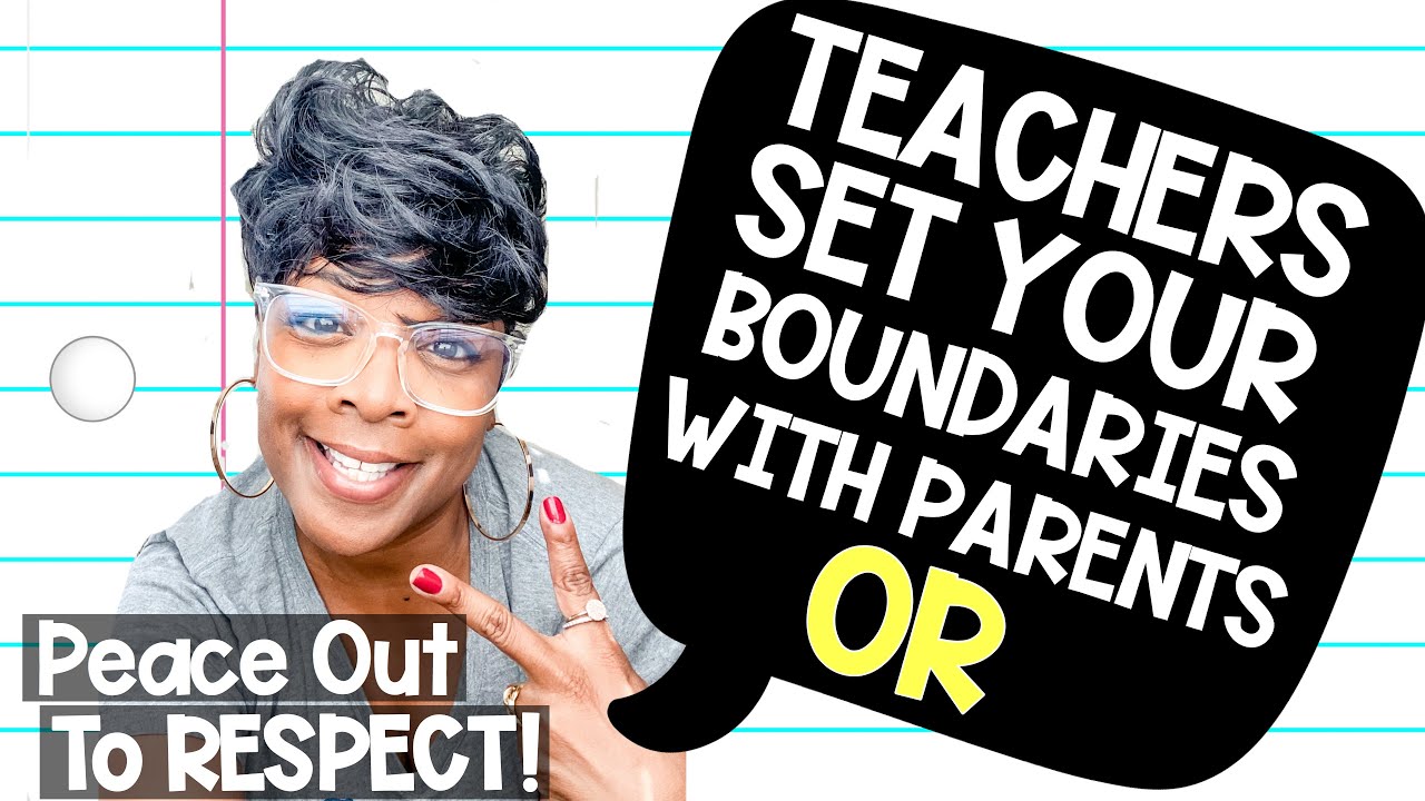 Teacher Boundaries