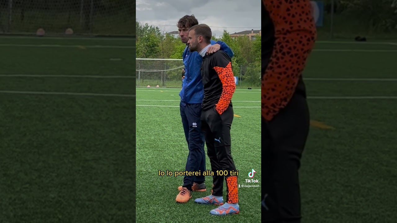 NICK PIRLO COME ANDREA PIRLO ALLA 100 TIRI CHALLENGE #shorts