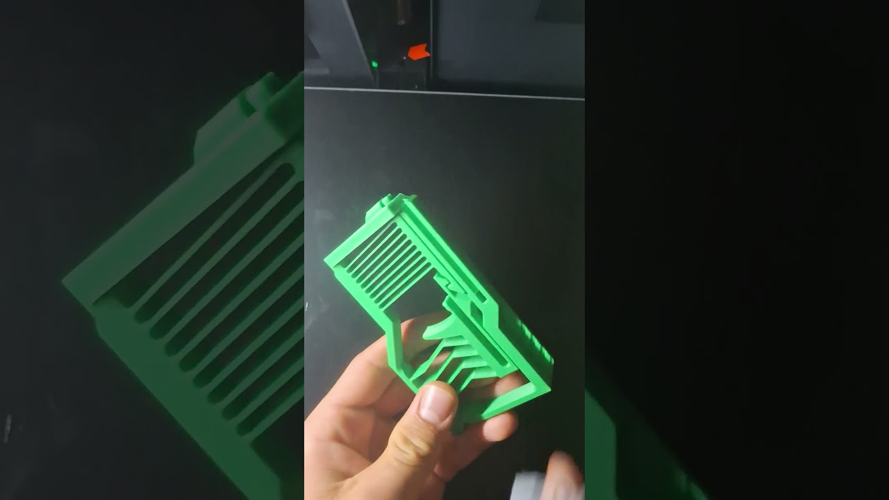 Compliant 3D printed gun 