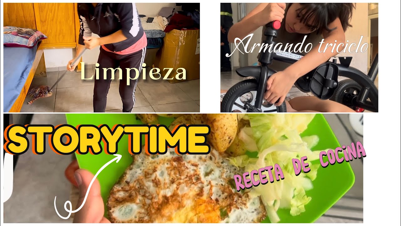 Acompáñame: Limpieza , armando el triciclo y un StoryTime inesperado ✨