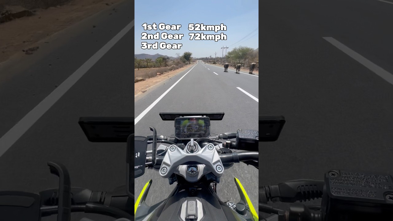 Hero Xtreme 250R Speed Test in Every Gear