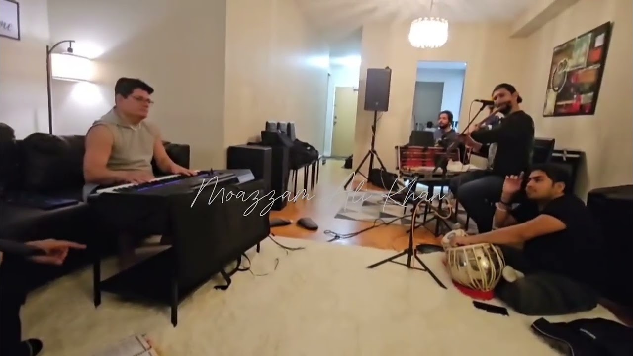 LIVE Yeh Nayan Dare Dare Moazzam Ali Khan 