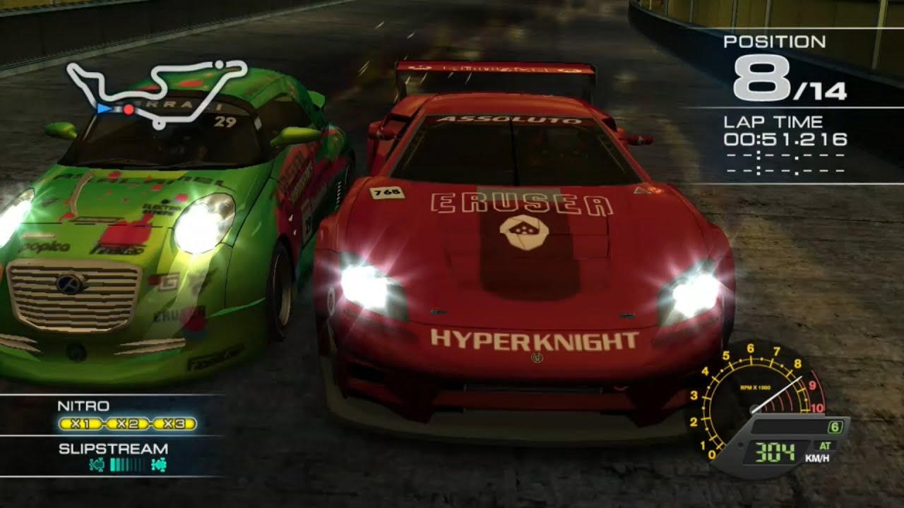 Ridge Racer 7 Maker's Trial ROLLING THUNDER with BisonteCmplete at CrossbayTunnel R [Spectator view]