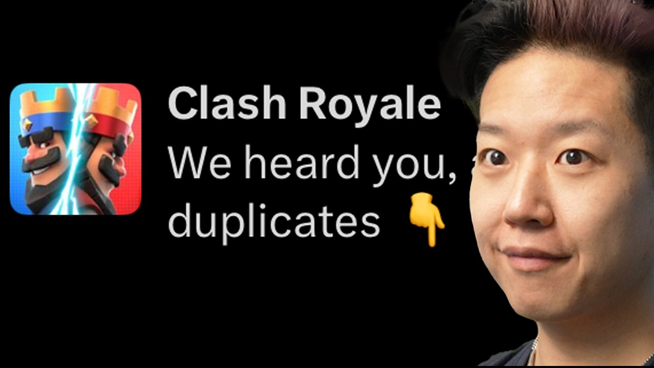 i fixed Clash Royale
