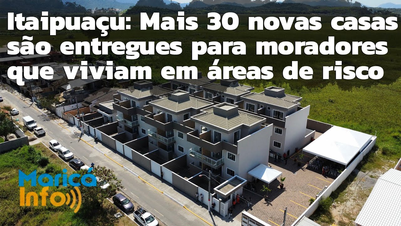 Itaipuaçu: Mais 30 novas casassão entregues para moradoresque viviam em áreas de risco
