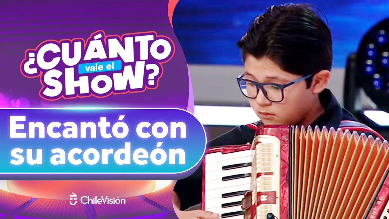 ¡CON TAN SOLO 11 AÑOS! Dante Chávez cautivó al jurado con su acordeón - Cuánto Vale El Show