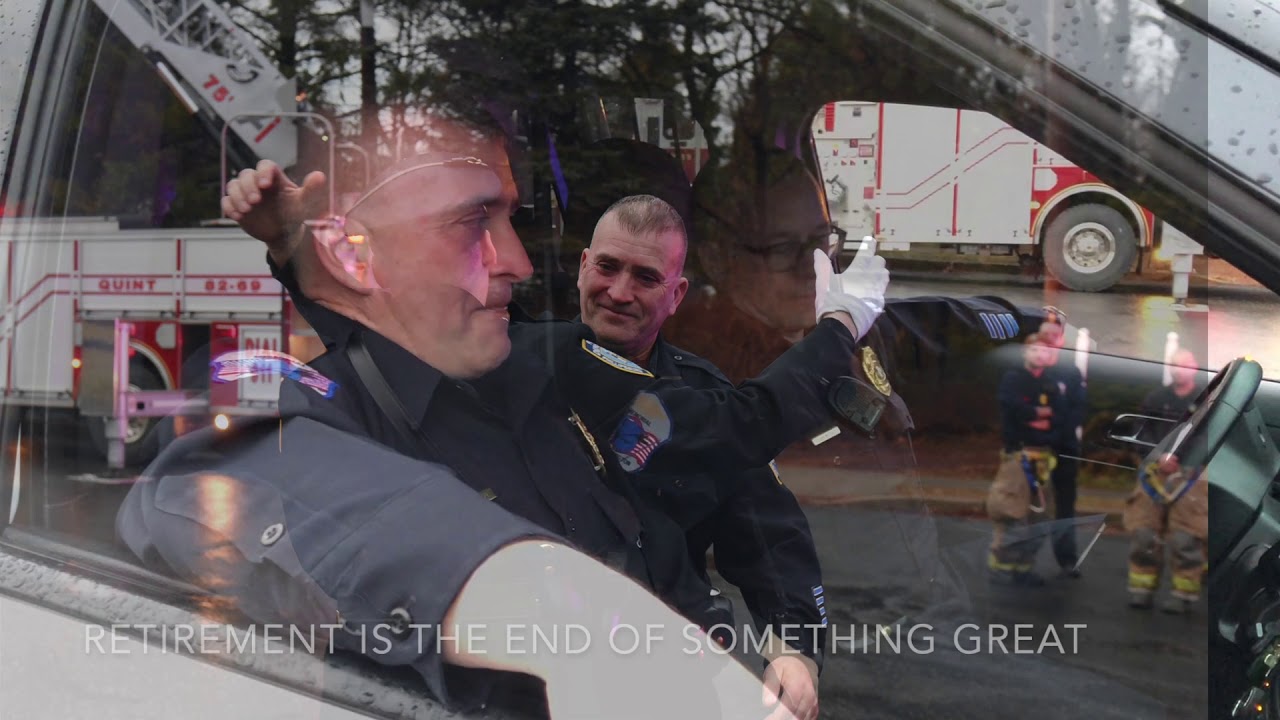 Retiring Phillipsburg cop tears up as son delivers final dispatch call
