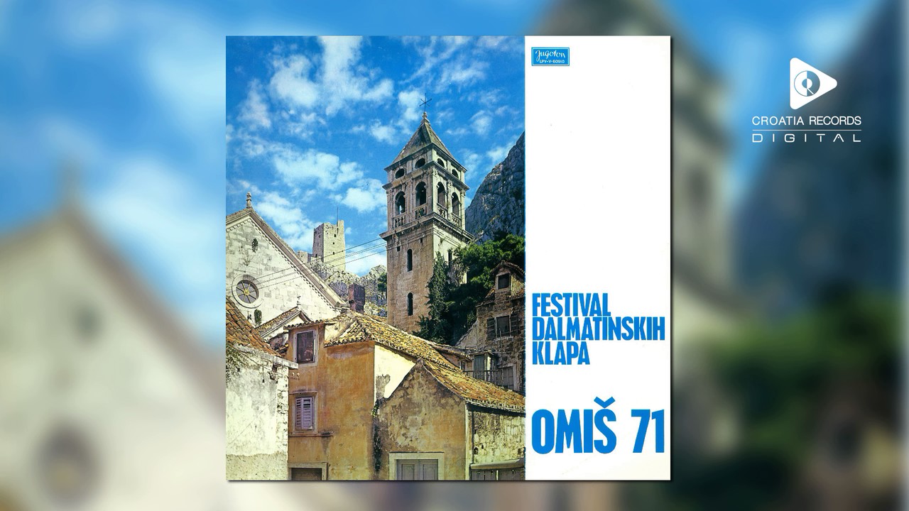FESTIVAL DALMATINSKIH KLAPA OMIŠ 1971.