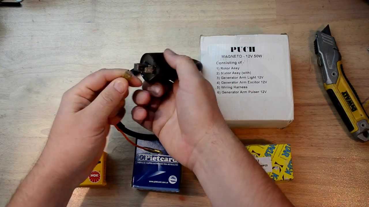 1979 Puch Magnum Project Part 13 - Ignition System + First Start