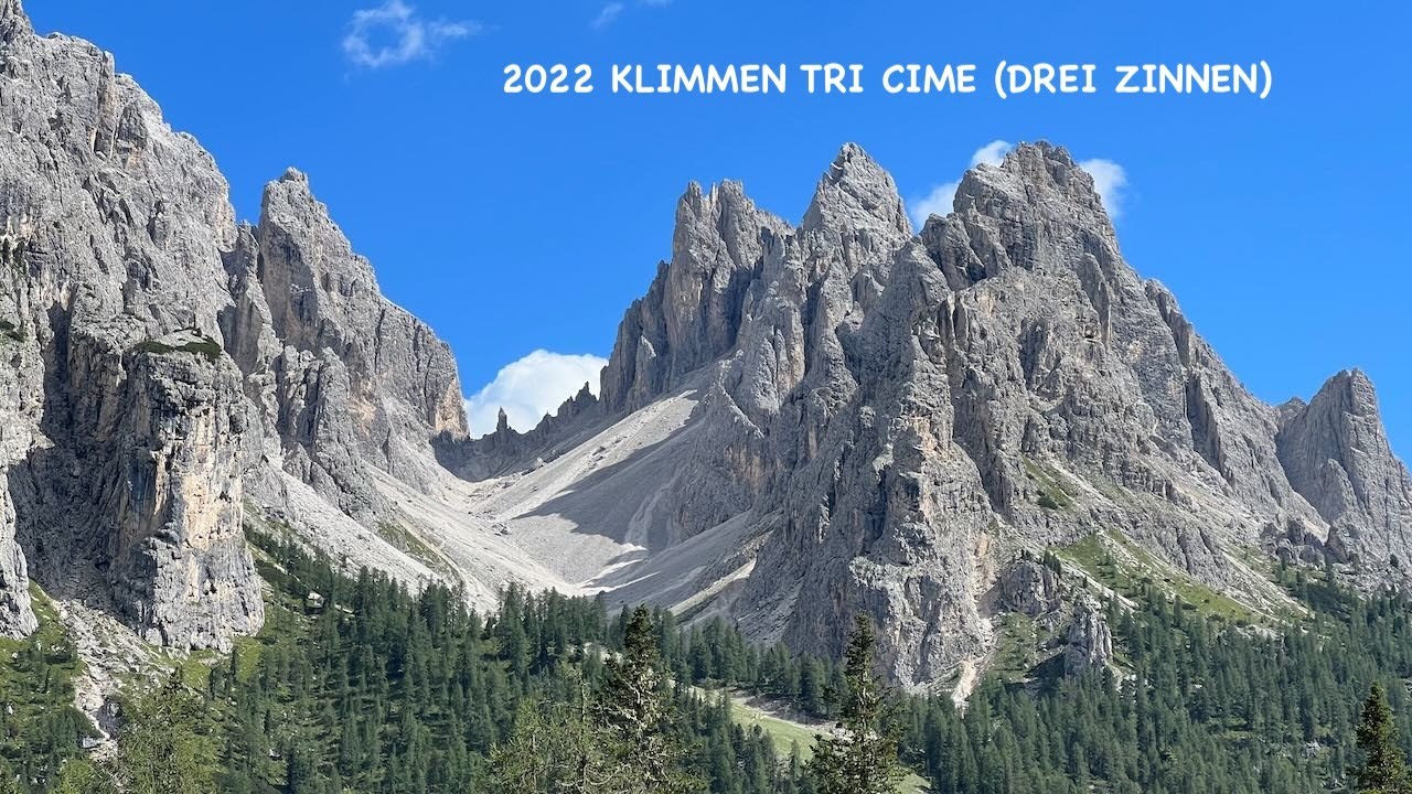 2022 Klimmen Drei Zinnen Italië 4K