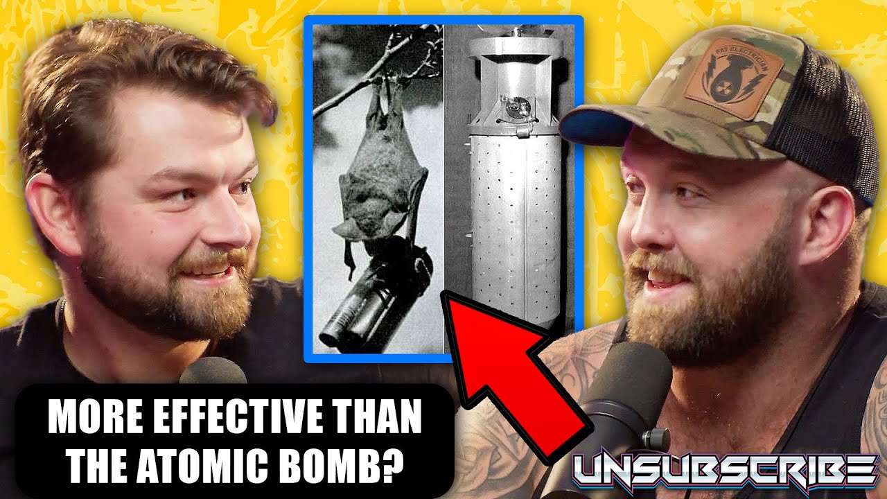 How Bats Almost Defeated Japan In WW2 ft. The Fat Electrician & Stakuyi | Unsubscribe Podcast Clips
