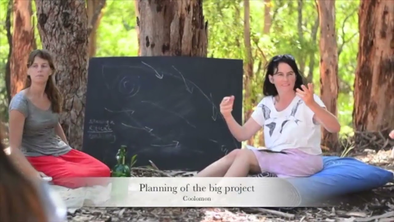 Community art project Elaine Clocherty and Cynamon Aria