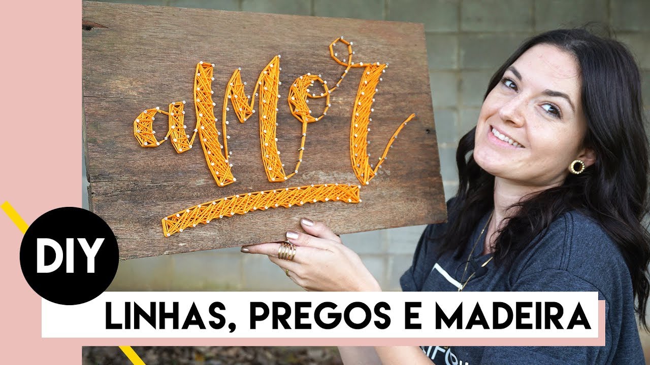 Tutorial de String Art | by Aline Albino