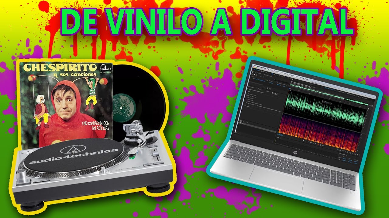 Pasar de Vinilo Analogo a Digital de una Tornamesa con USB  Dj Magicdelapuente