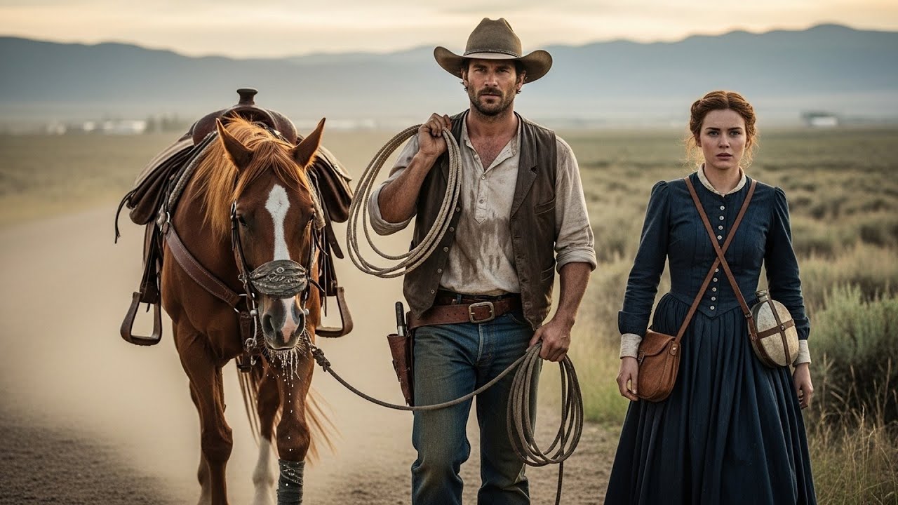 His Horse Went Lame And He Wouldn't Leave It, She Walked Beside Them Both Until Town