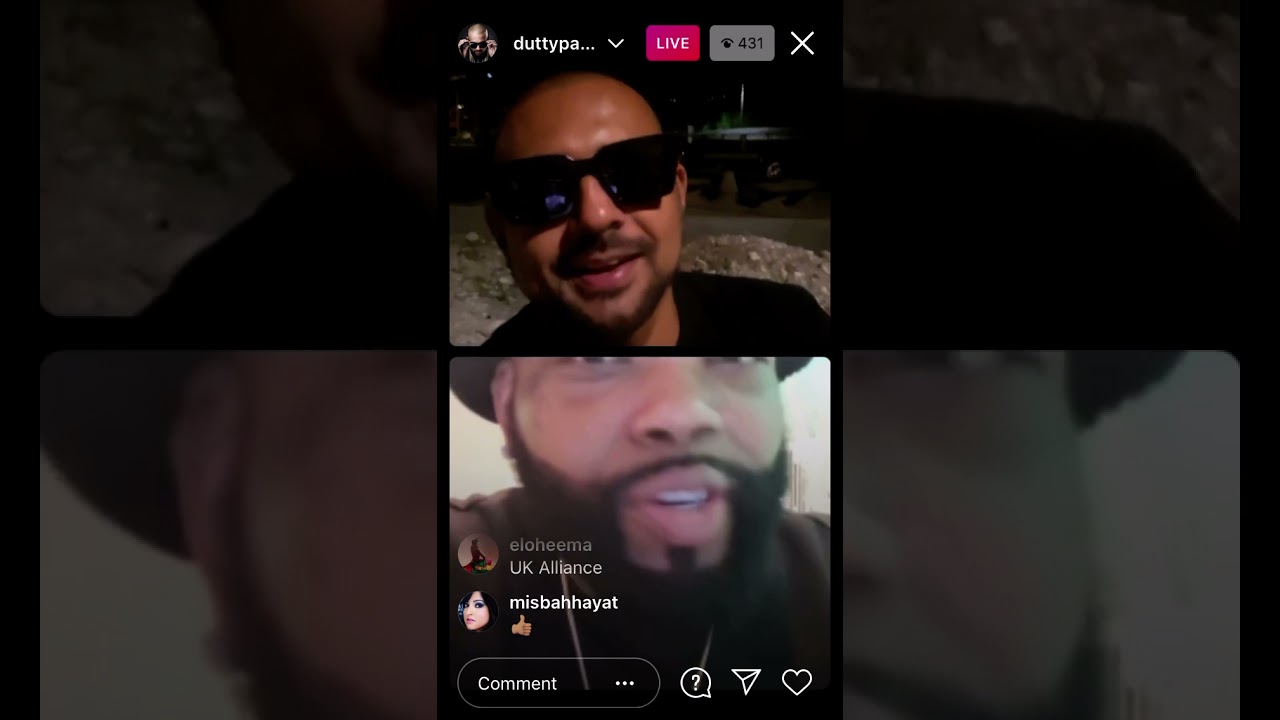 Sean Paul goe live on Ig with demarco and talks making a riddim ft masicka on his latest album.