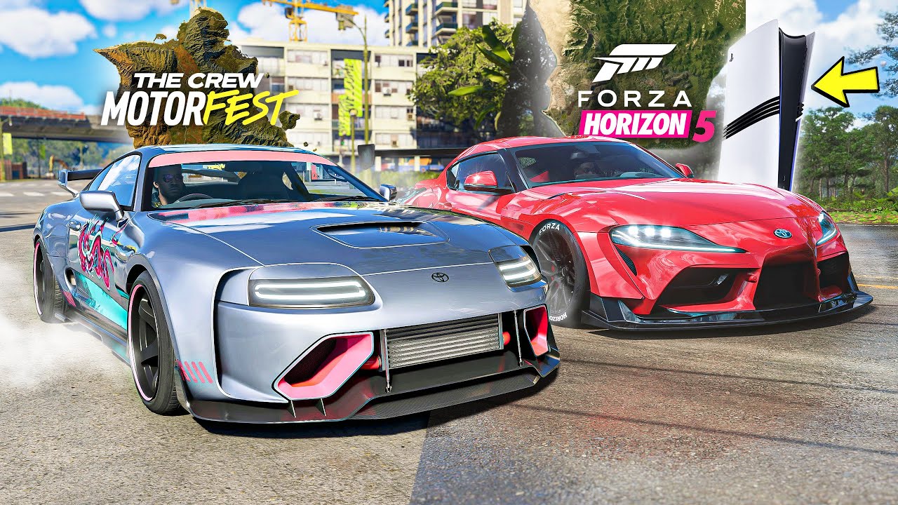 Is Forza Horizon 5 on PS5 ACTUALLY Better than The Crew Motorfest?