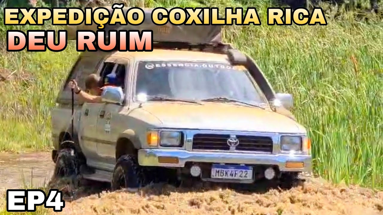 LAMA E DESAFIO 4X4 NO PARQUINHO DA COXILHA RICA! (Deu problema...)